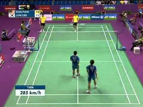 [World Championship 2010 MD-QF] Lee Yong Dae/Jung ...