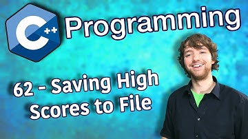 C++ Programming Tutorial 62 - Saving High Scores to File