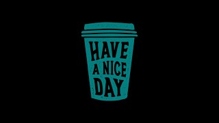 Have a Nice Day, vintage typography design in Inkscape