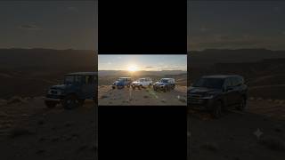 🔥 Toyota Land Cruiser LC300 Evolution | Old vs New Generation 🚙💨 | Then & Now 2026