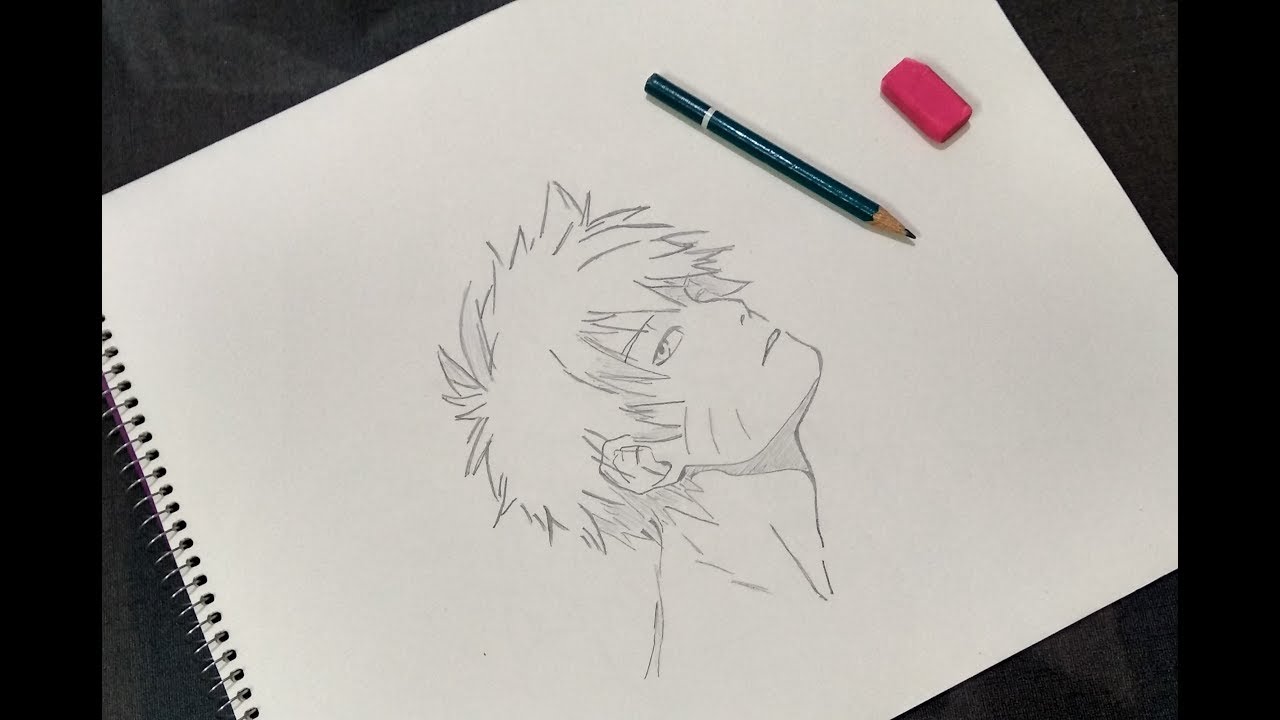 Naruto Pencil Sketch Naruto Speed Drawing Anime Sketch Hd