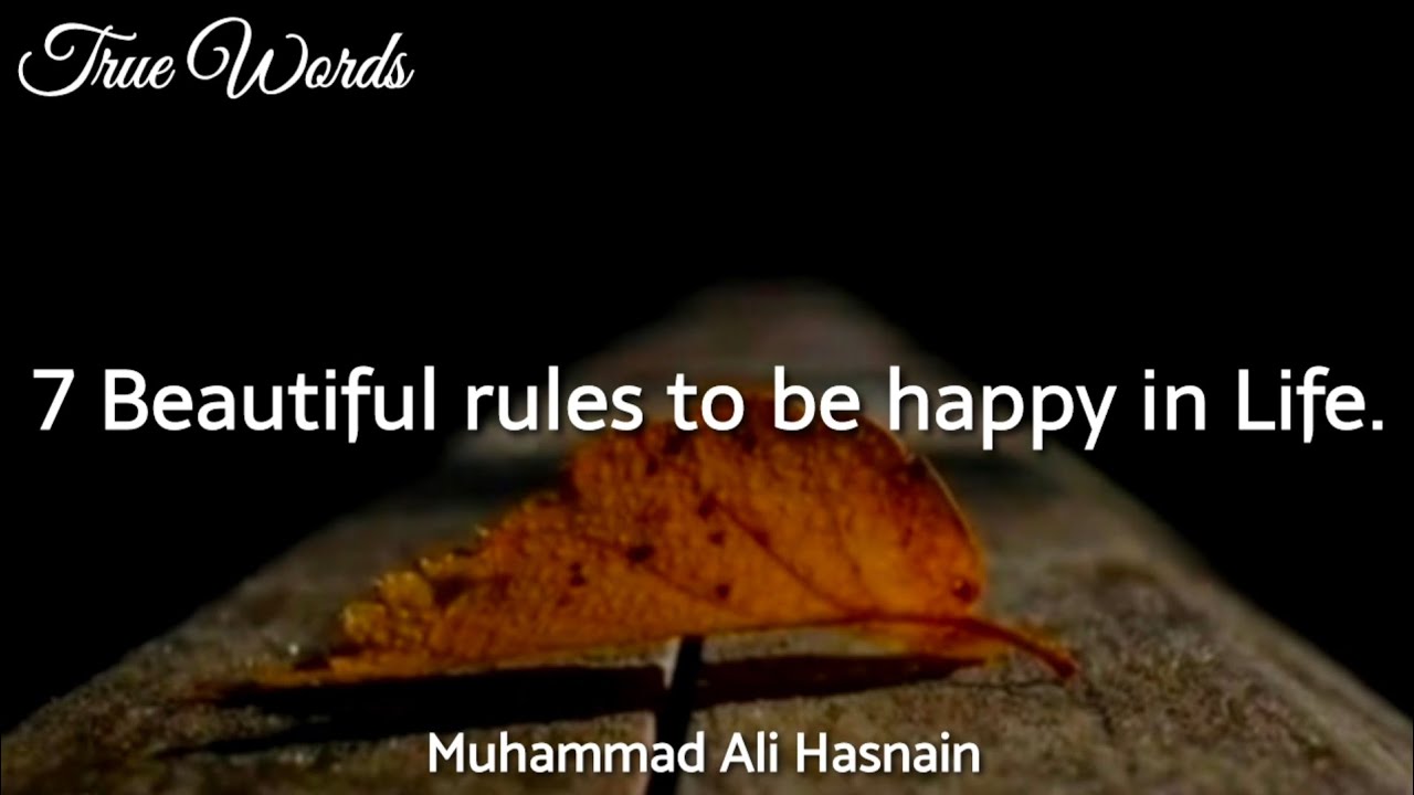 Beautiful Rules for Life...Great Lines💞about Life🧬|| Sad😢😭WhatsApp ...