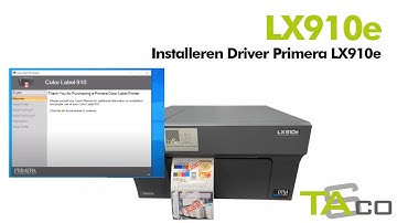 Installeren Driver Primera LX910e