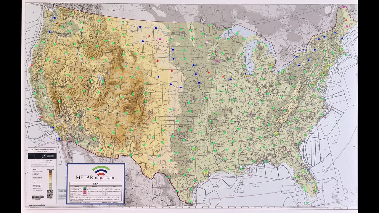 USA Map Civil Twilight | METARmaps.com - YouTube