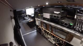 The first hour of an EICs day setting up a TV truck