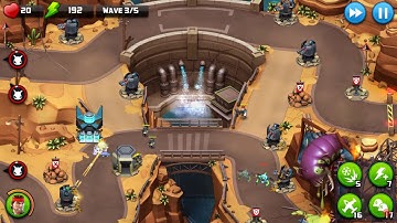 Alien Creeps TD - Level 17-Voheer Dam - Campaign 3 Stars