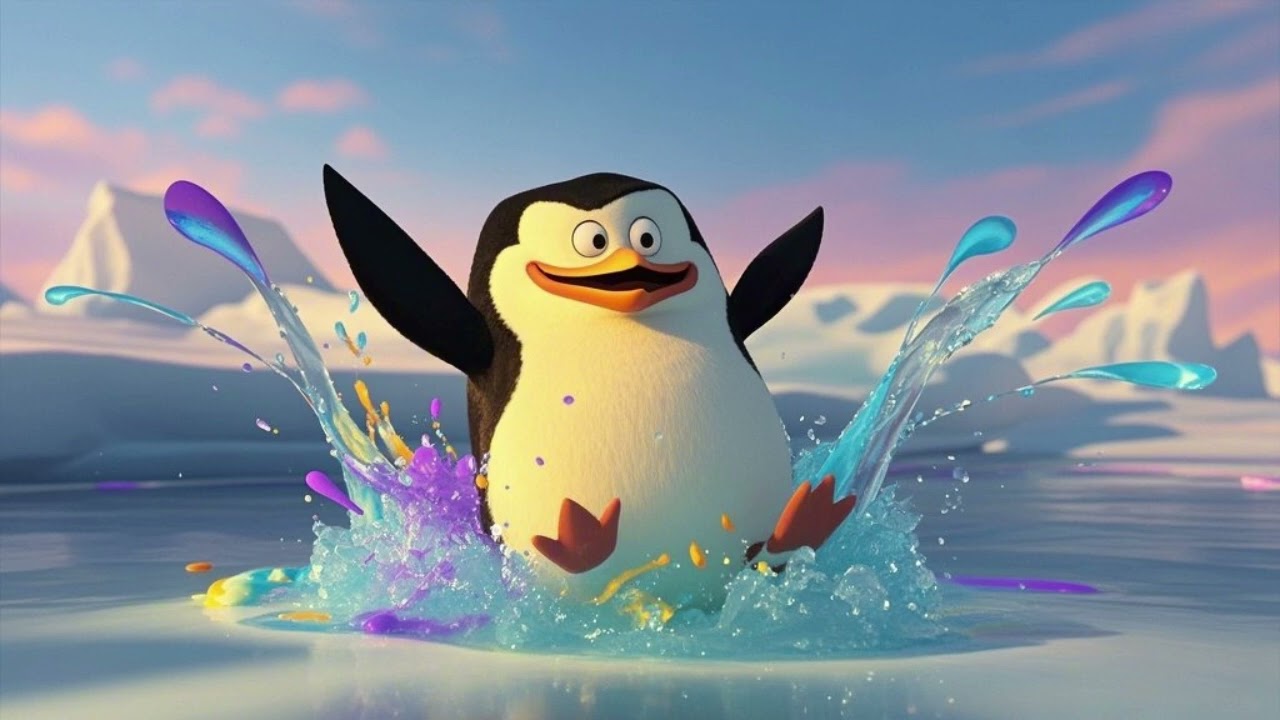 "Penguin Color Splash 2 | Fun Coloring Adventure for Kids"