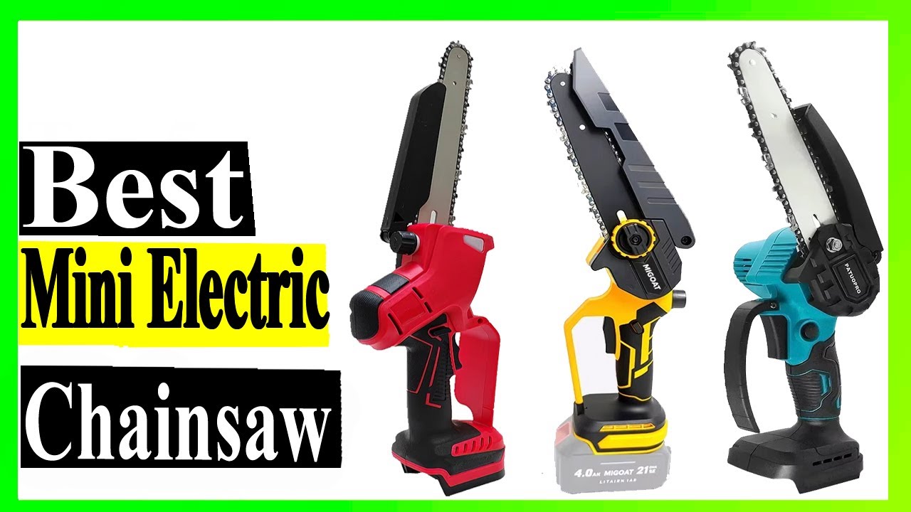 Top 5 Best Mini Electric Chainsaw Review In 2025 - YouTube