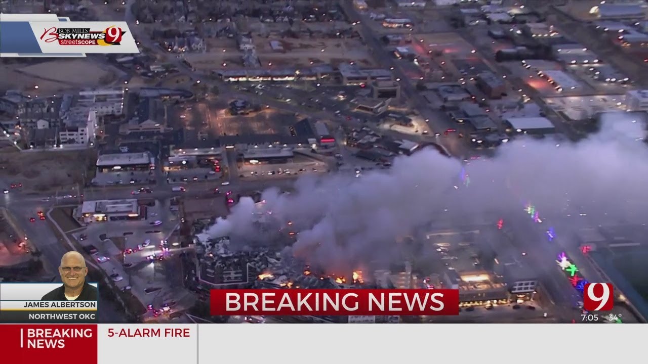 Fire Crews Battle Apartment Fire In NW OKC For Over 12 Hours - YouTube