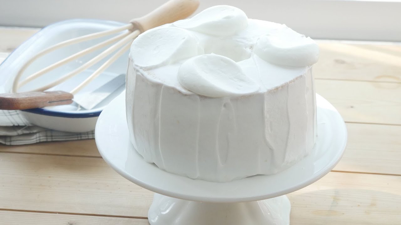 폭신폭신 촉촉~[쉬폰케이크 : Chiffon cake] 케이크만들기 [그녀의베이킹:그녀의요리]