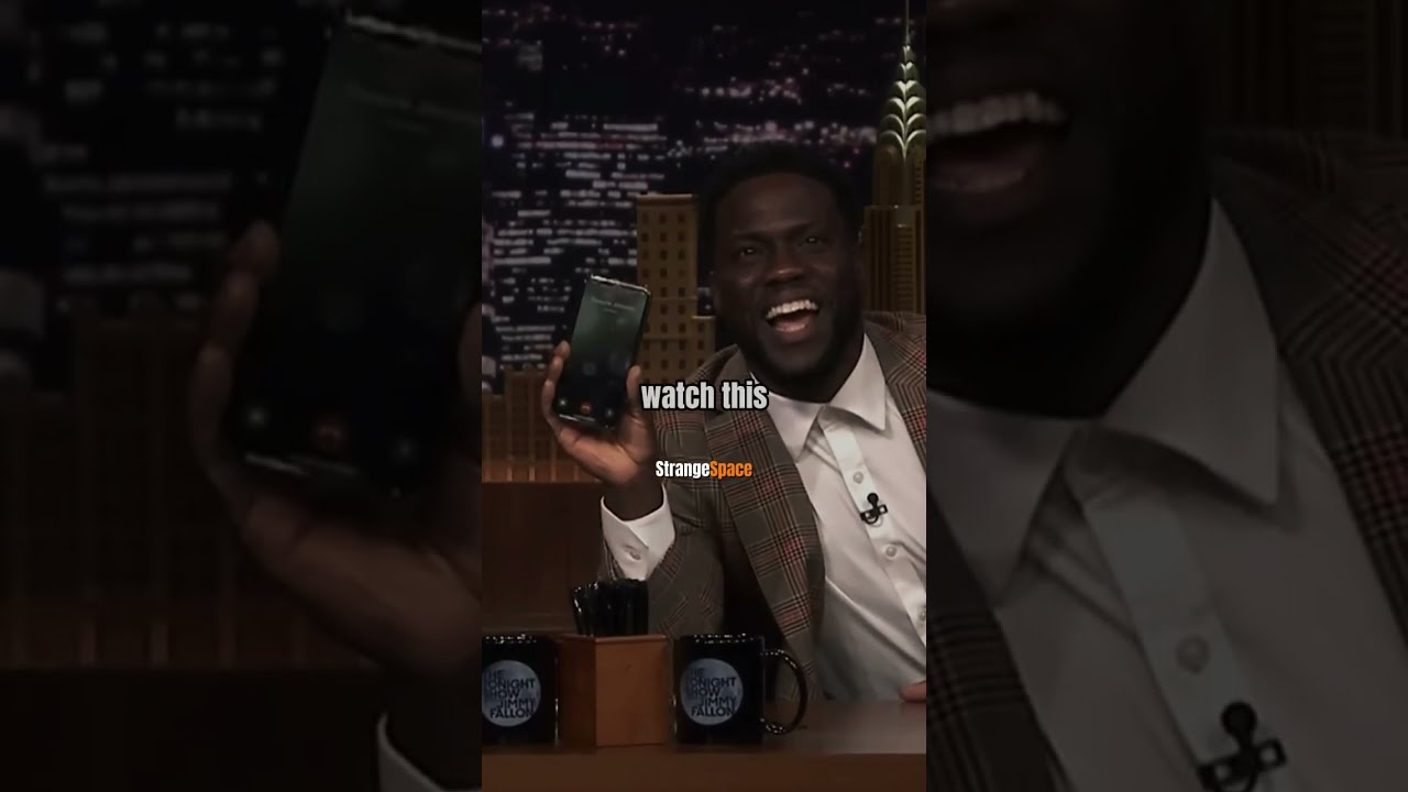 Kevin Hart FaceTimes Dwayne Johnson