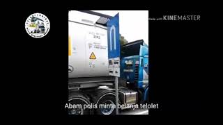 Abam polis minta belanja telolet(abg basuri)