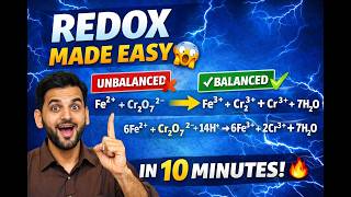 Balance ANY Redox Reaction in Minutes 💯 (Step-by-Step Guide)