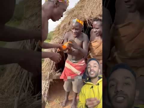 قبيلة يجدوا مشروب غازي لأول مرة