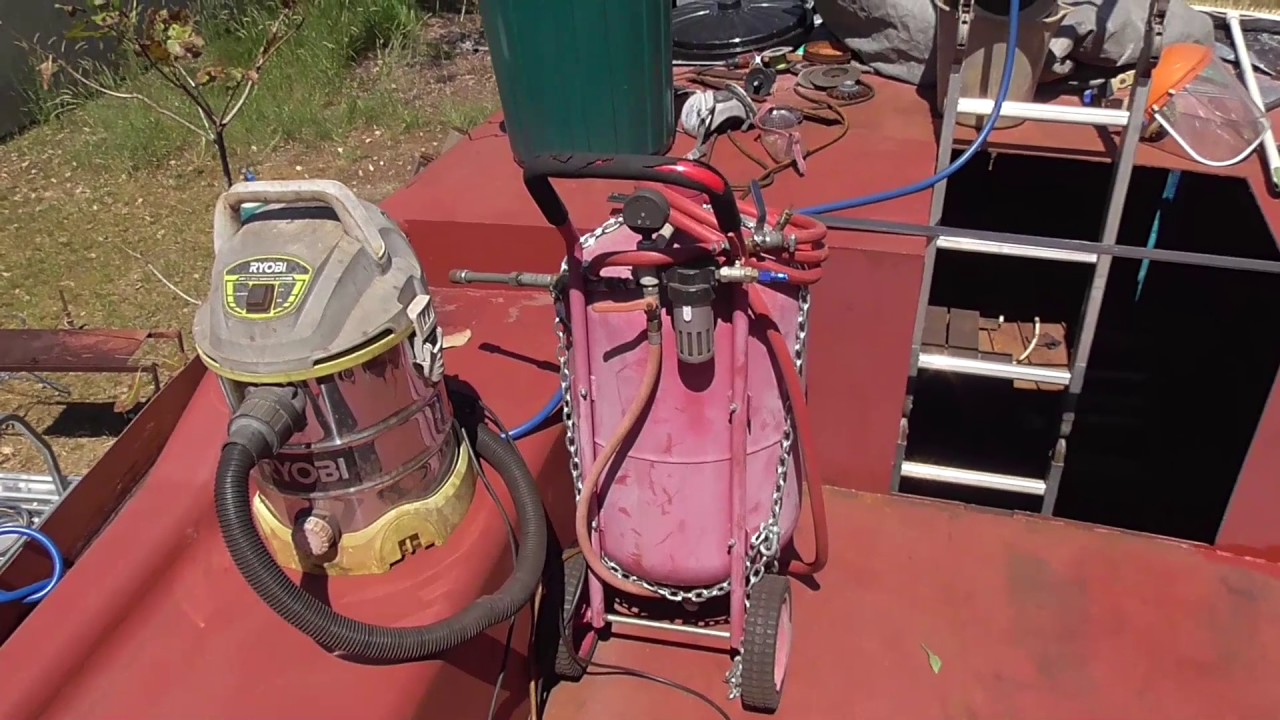 Steel Sailboat Build - Moding The SandBlaster