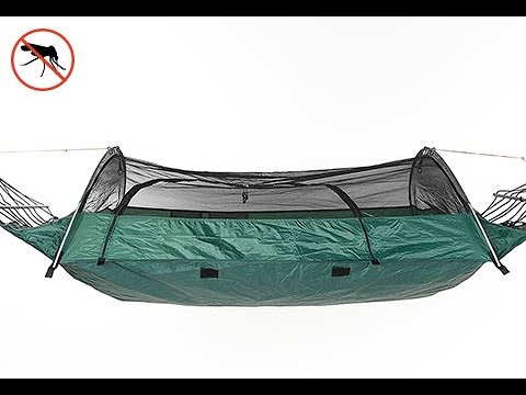 Mosquito Net Hammock Canopy Set Outdoor Quick-open Hammock Rain