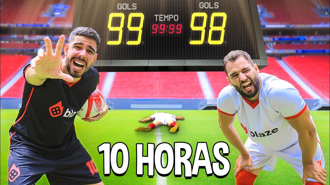 Fiz a Maior Partida de Futebol Oficial da História
