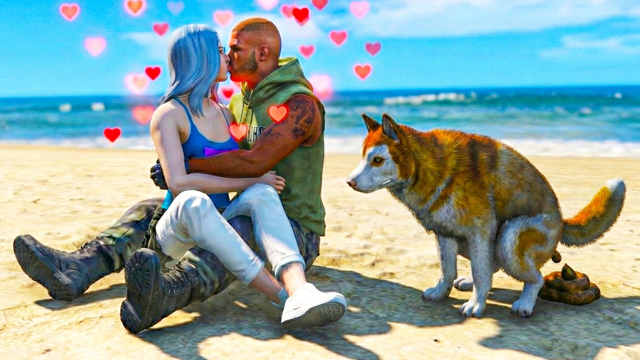Бүгіннен бастап Джонни мен Жасмин БАҚЫТТЫ 💞 (GTA5)