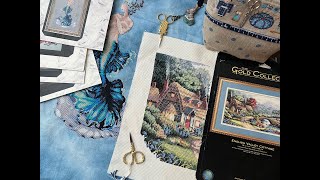 215. WIPs Mirabilia and Dimensions English cottage, purchases and gifts 🎁