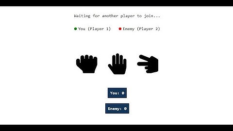 Rock Paper Scissors multiplayer game with socket.io - Part 2