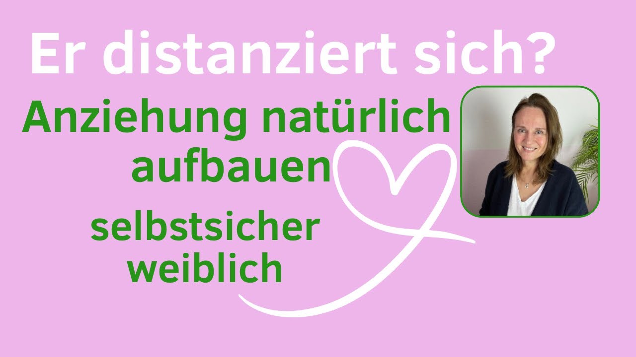 Wenn er sich distanziert ~ zieh ihn natürlich wieder an 👑 selbstsicher, echt weiblich