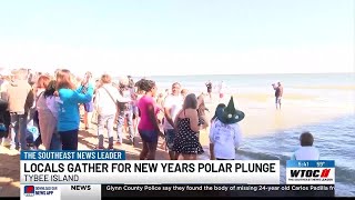 Tybee Island celebrates New Year’s Day with 25th annual Polar Plunge