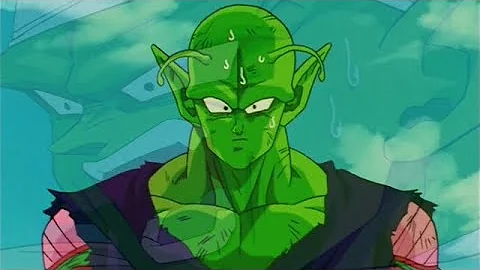 Piccolo saying "Gohan" at the Cell Games