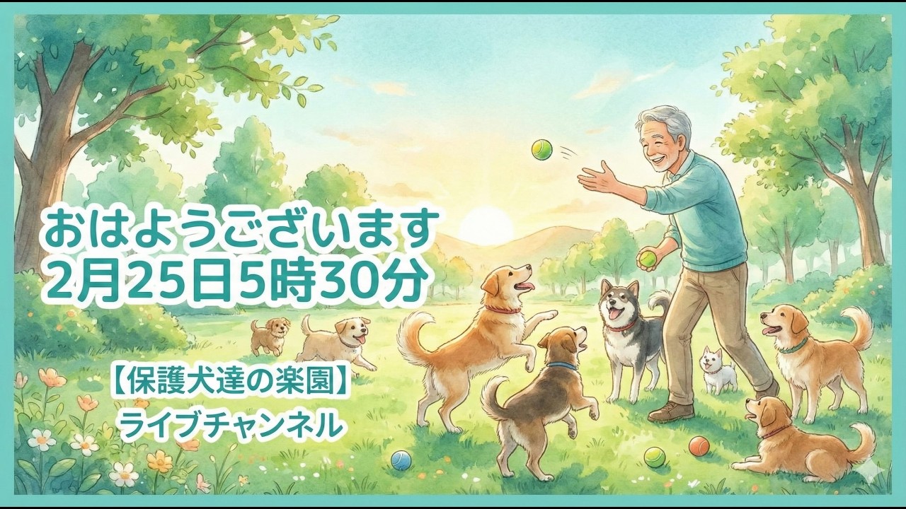 結局犬って飼い主なんよ　2月25日5時30分