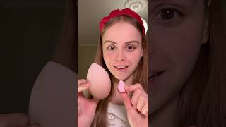Trying the GIANT beauty sponge! #beautysponge #makeuphacks #makeupshorts #makeup