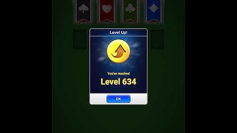 Castle Solitaire by MobilityWare - Three Daily Goals Completed and Deal Won Dialog #shorts