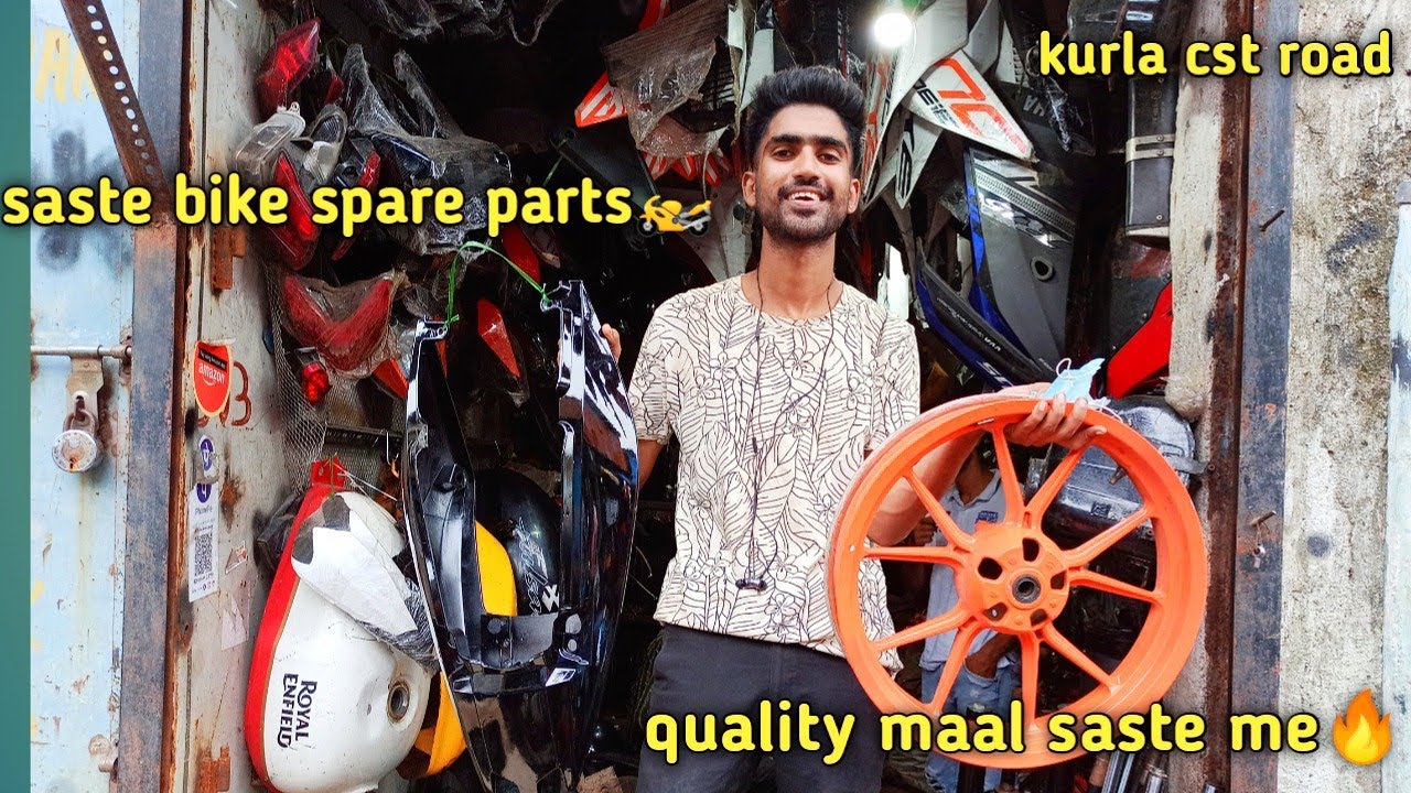 Lowest price bike spare parts/Cheapest bike spare parts/Kurla chor