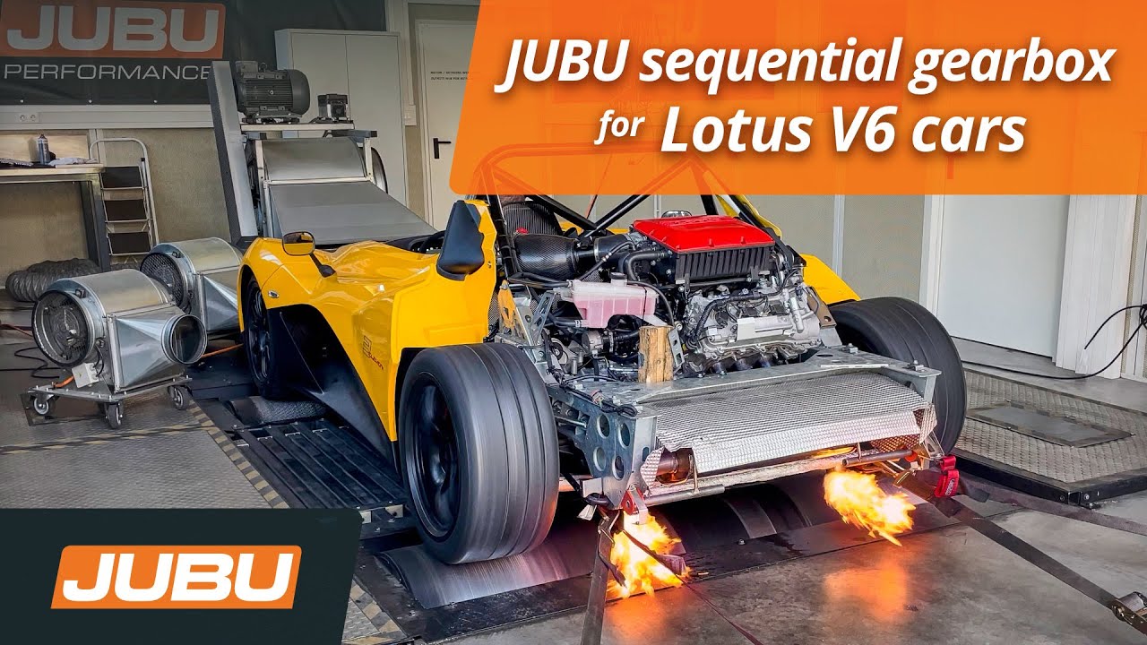 JUBU sequential gearbox - for Lotus Exige V6 | 3-Eleven | Evora | Emira V6