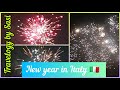 New year 2023 celebration in italy   travelogy by sasi new year night  welcome 2023 fireworks