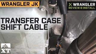 Jeep Wrangler JK Transfer Case Shift Cable Review & Install - YouTube