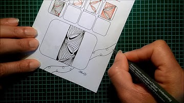 Daily Tangle - Echoing