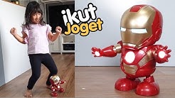 Mainan Anak Terbaru Dance Hero Iron Man | Aruna Ikut Joget Dance Hero