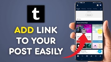 Hoe voeg ik een link toe aan een Tumblr-bericht uit 2025?