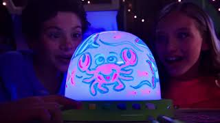 Our Cra-Z-Color Globe will light-up your world! Watch it come alive...