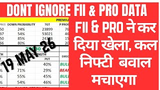 FII DII F&O DATA ANALYSIS FOR 19 MAY 2026 & NIFTY EXPIRY ANALYSIS | EDUCATIONAL VIDEO