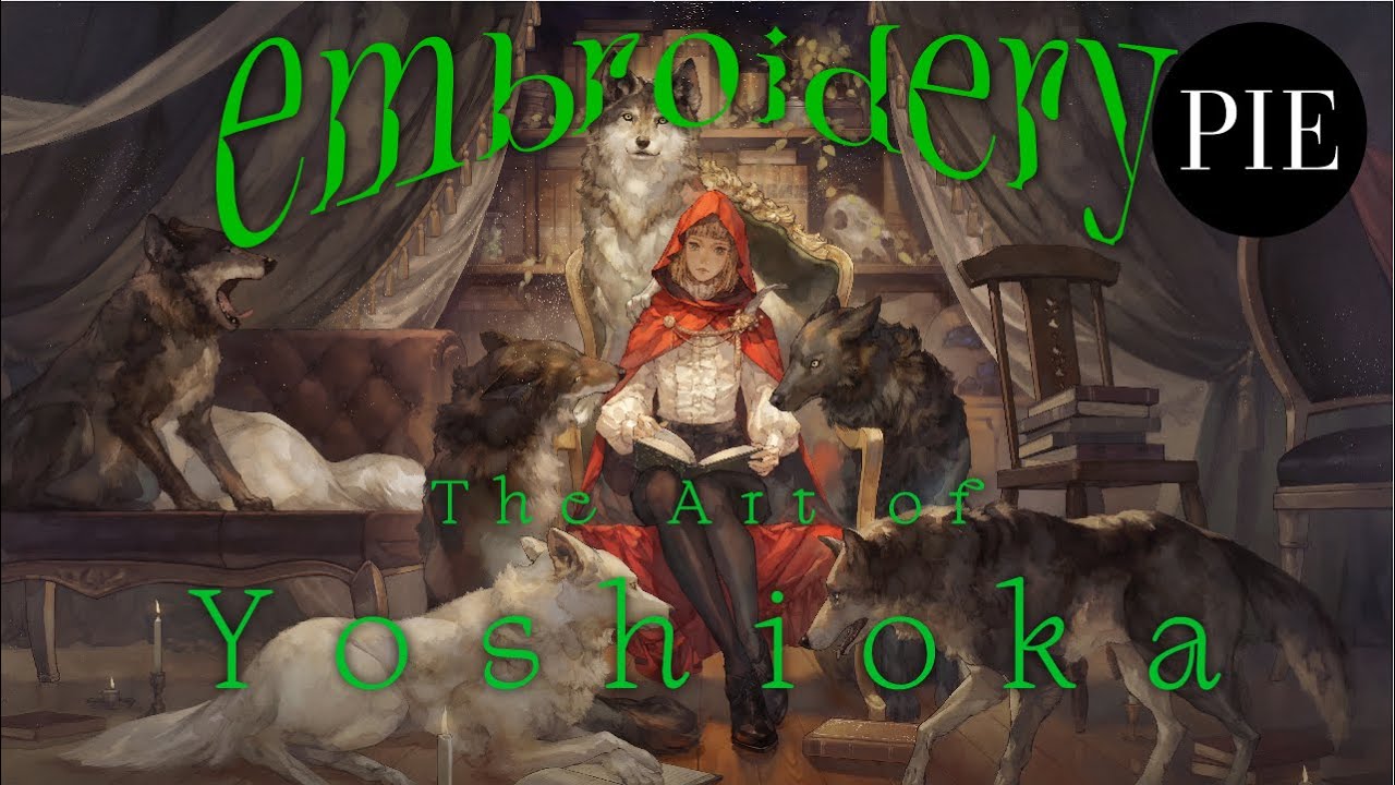 BOOK INTRODUCTION】embroidery The Art of Yoshioka PV (English Ver