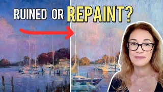 Even Professional Artists Ruin Good Paintings in the Last 10%