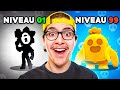 1 heure pour monter ce compte brawl stars ultra rare niveau max 