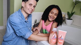 Washing My Daughter's Curly Hair