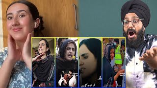 ONE WOMAN ARMY!!!! Indian Reaction to Mehrang Baloch Tiktoks | Raula Pao