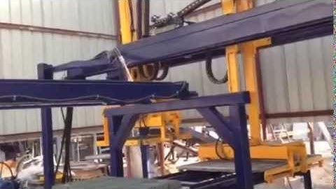 Gantry block-pallet separator,block forward-stacker