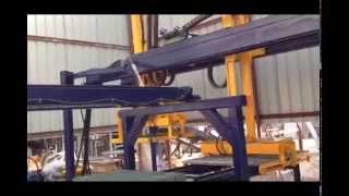 Gantry block-pallet separator,block forward-stacker