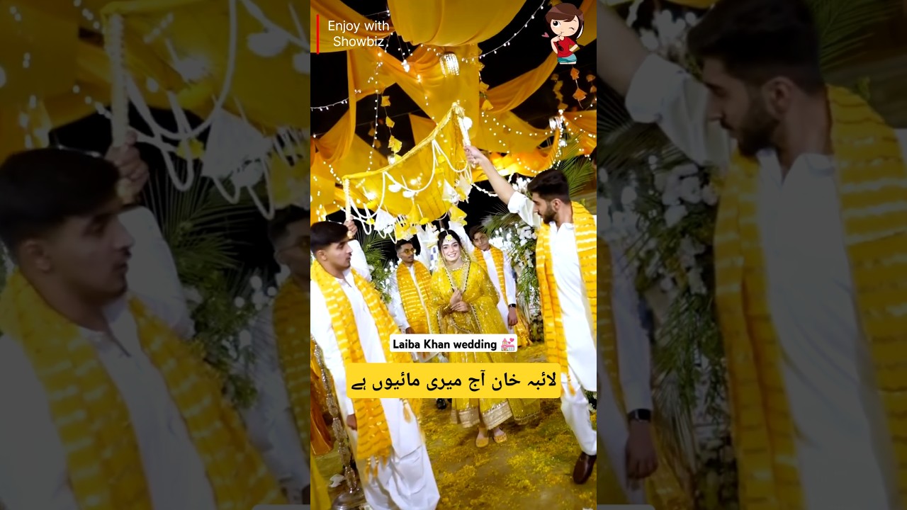 AJ Mere Maion Ha - Laiba Khan wedding Mendhi even 🫴