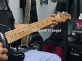 Oasis- Don’t look back in anger (guitar cover)