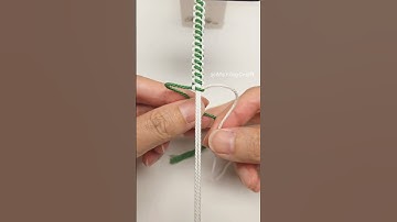 How to Tie the Knot  Quick Macrame Tutorial #shortstutorial #knot #diy#handmade #macrame