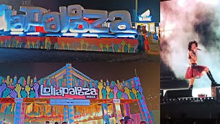 Halsey Live Set @lollapalooza_india 24. #halsey #withoutme #closer